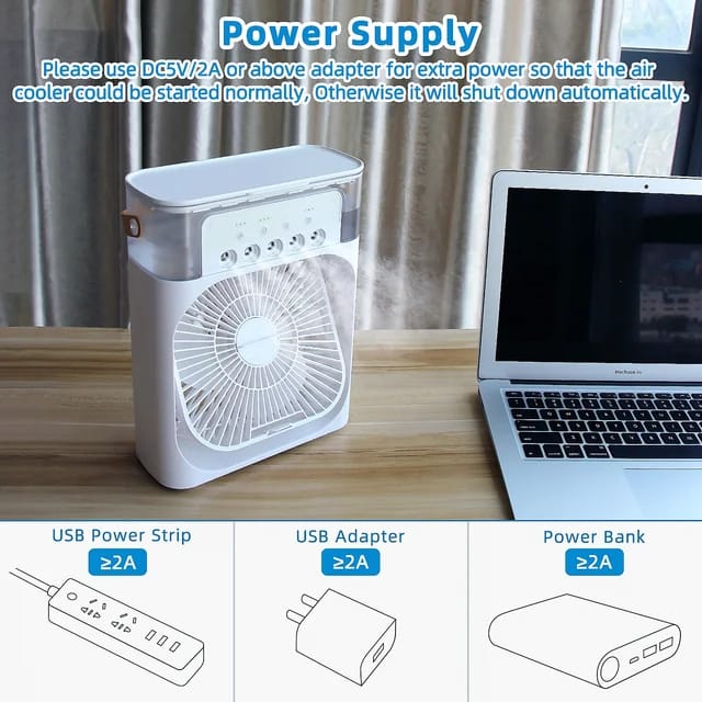 3 In 1 Air Conditioning Fan Spray