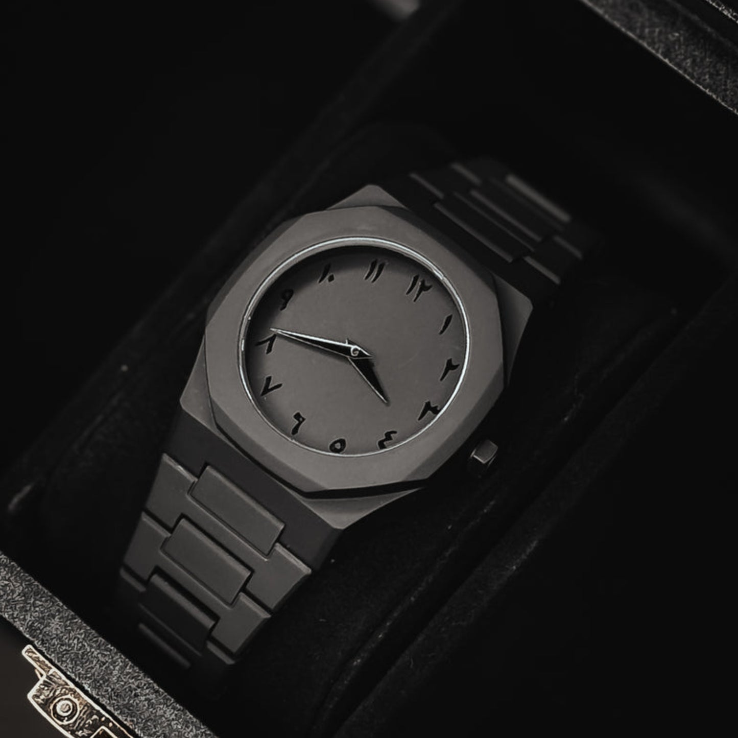 Black Arabic Watch