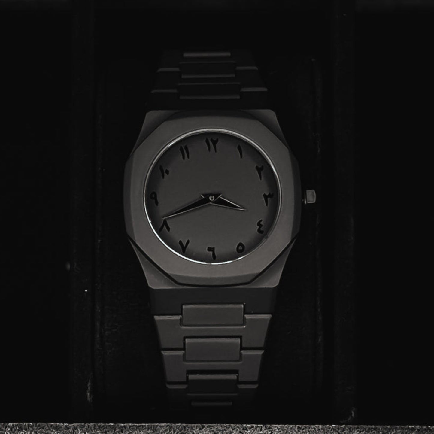 Black Arabic Watch
